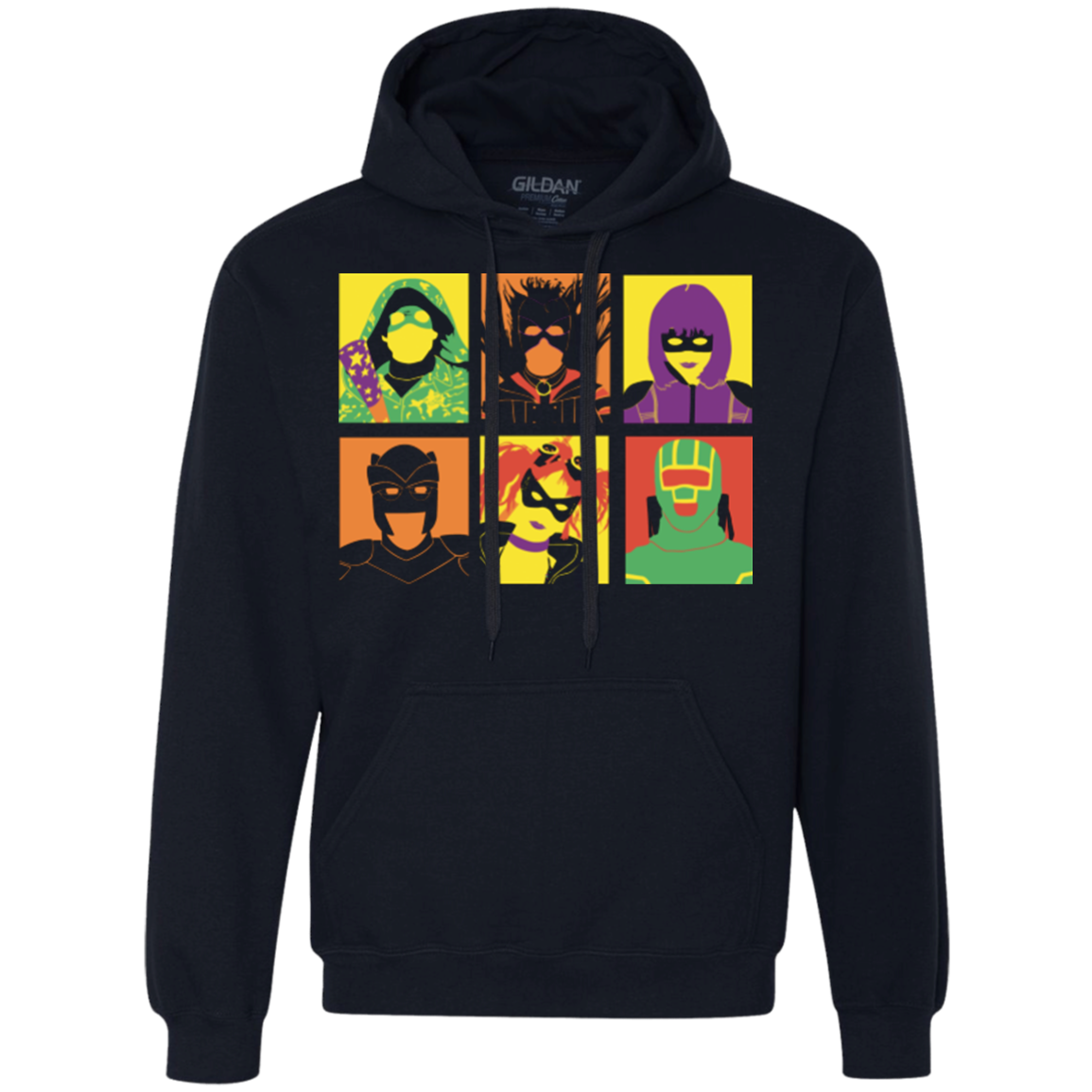 Kick Ass pop Premium Fleece Hoodie