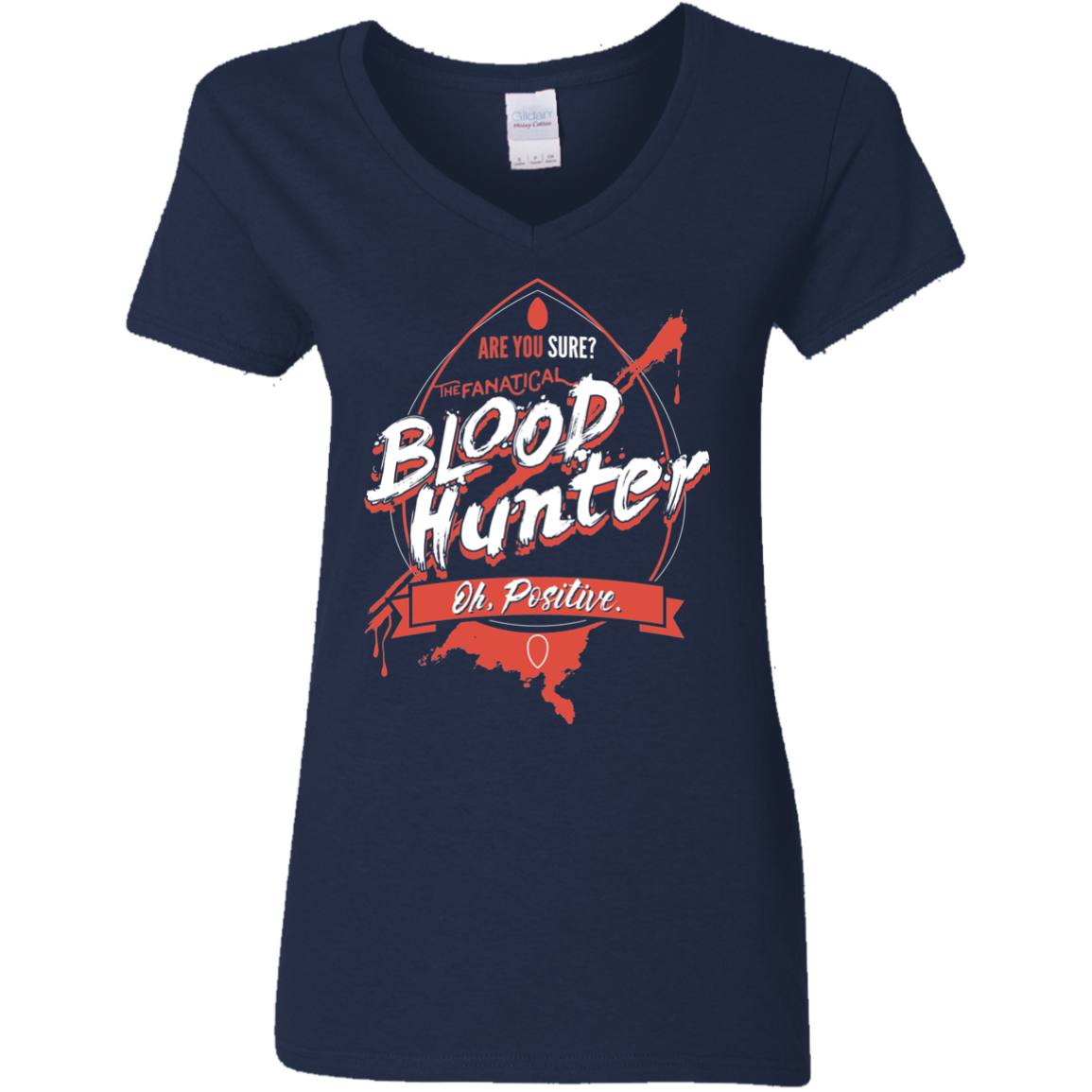 Blood Hunter Women's V-Neck T-Shirt