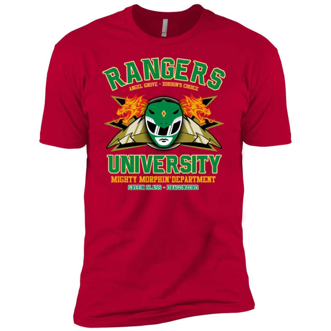 Rangers U Green Ranger Boys Premium T-Shirt