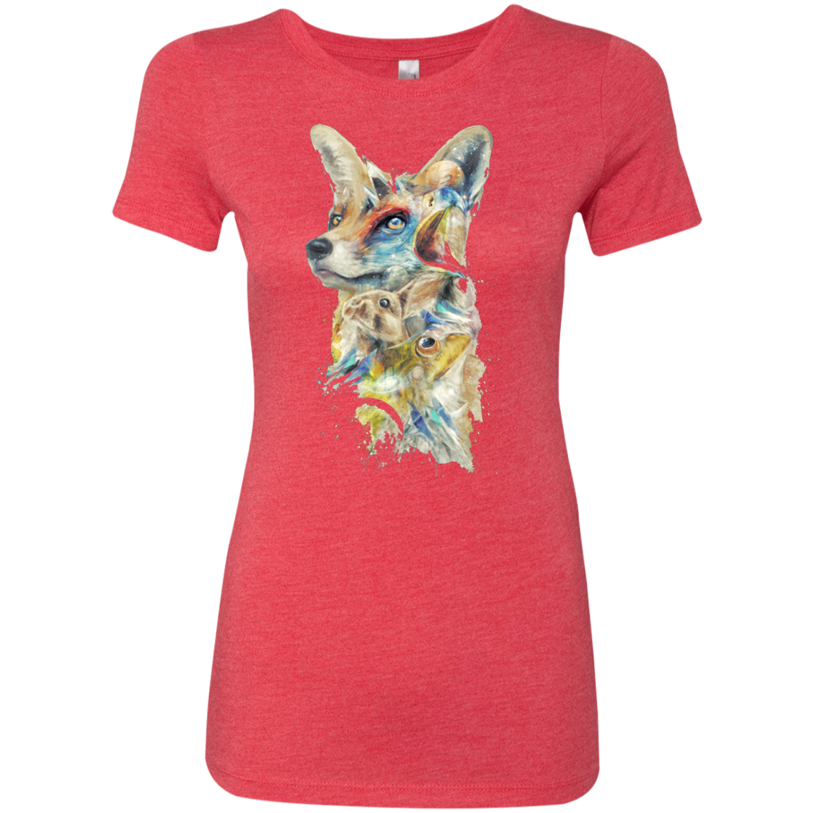 Heroes of Lylat Star Fox Women's Triblend T-Shirt