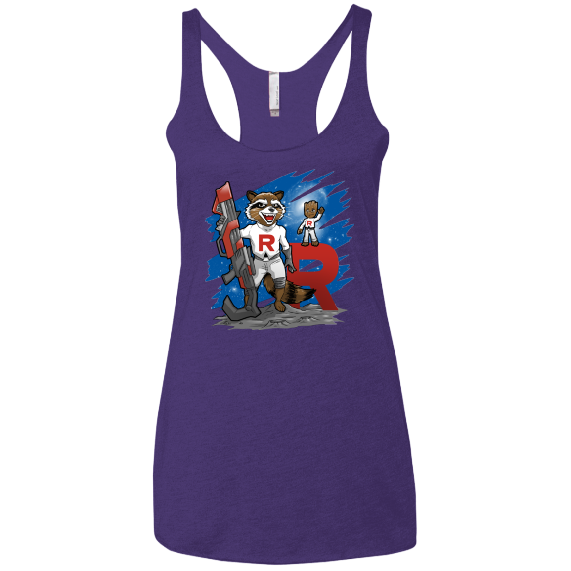 Team R Women's Triblend Racerback Tank