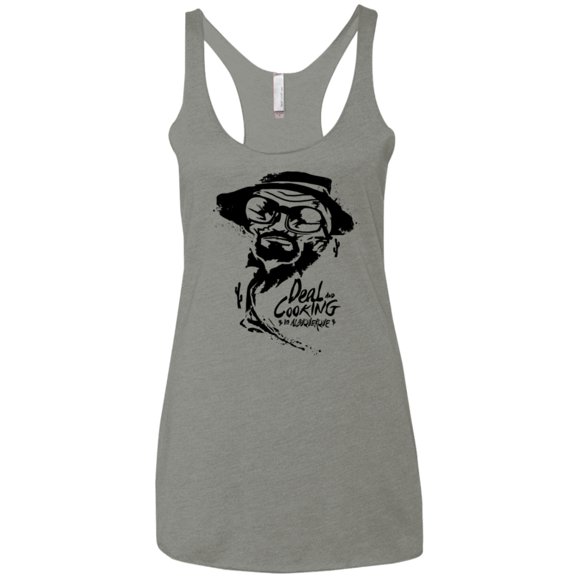 Deal Cooking Women's Triblend Racerback Tank