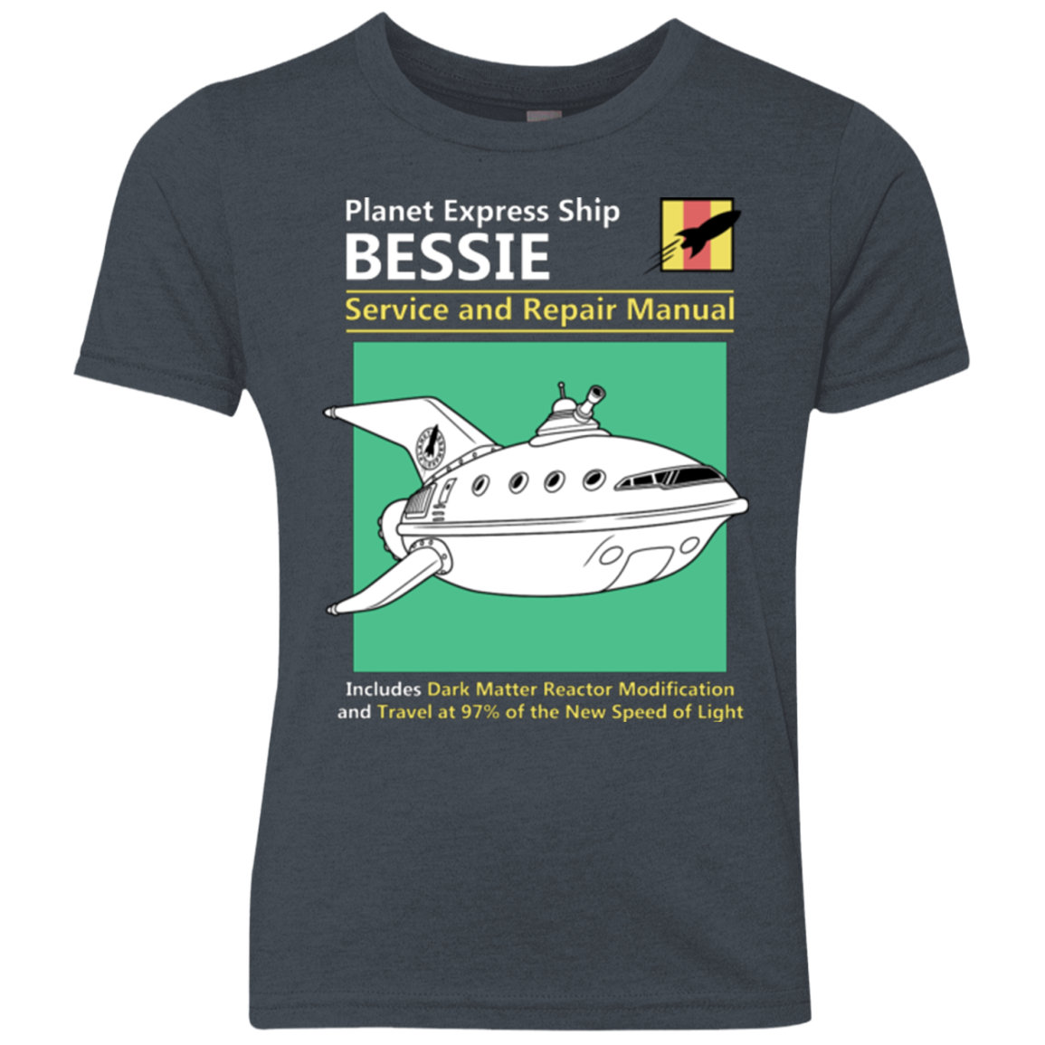 Bessie Service and Repair Manual Youth Triblend T-Shirt