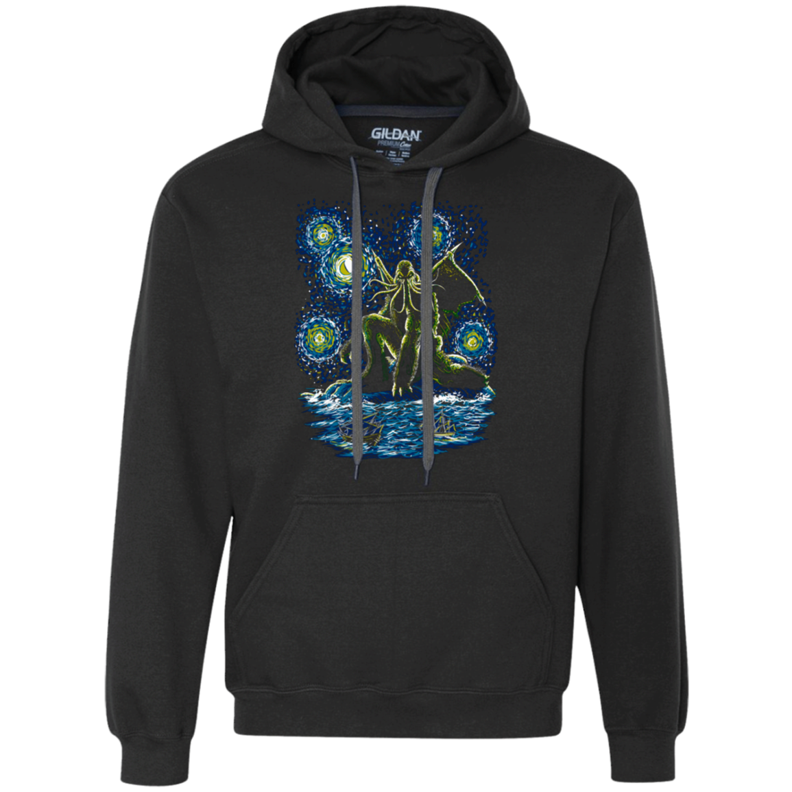 Night of Cthulhu Premium Fleece Hoodie