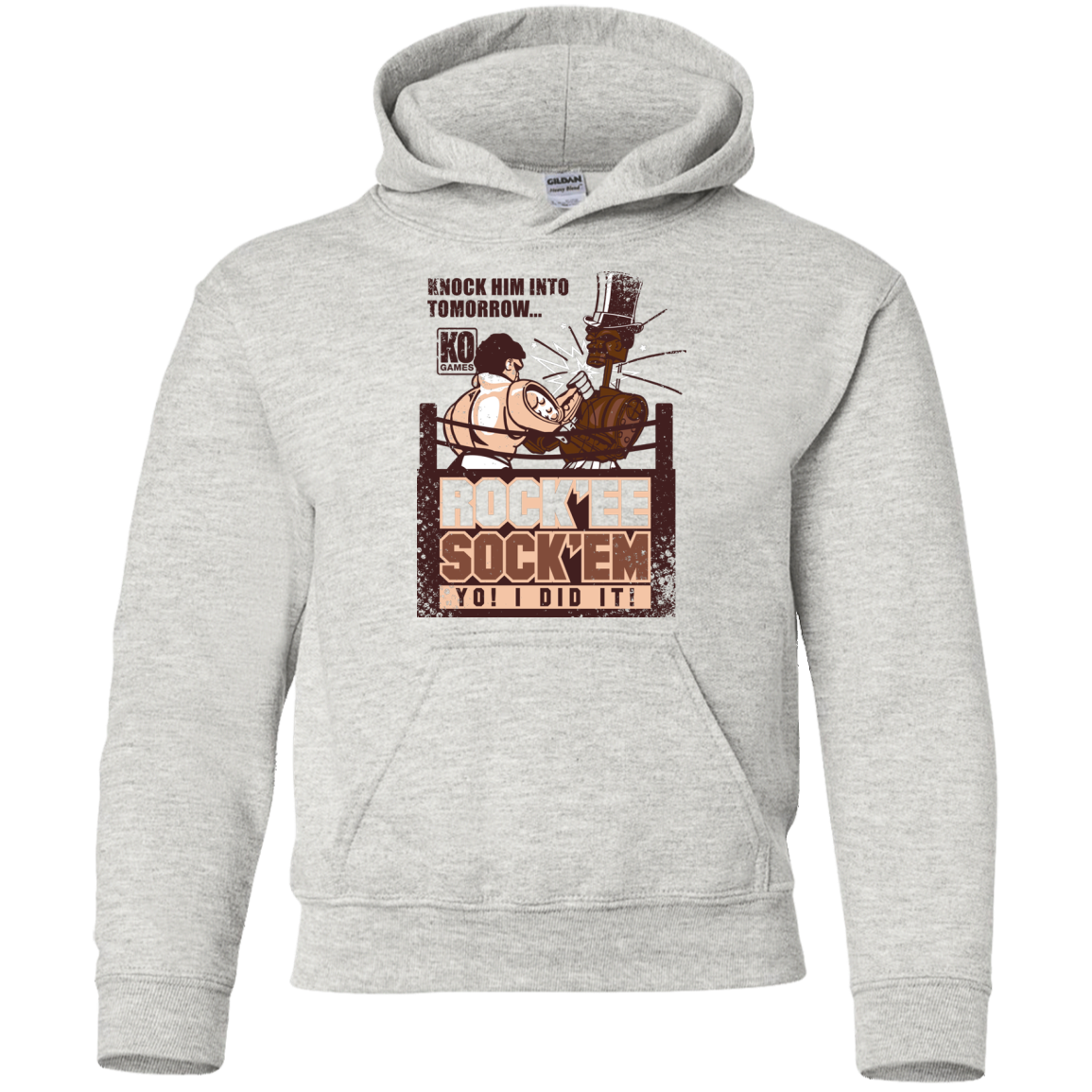 Rockee Sockem Youth Hoodie