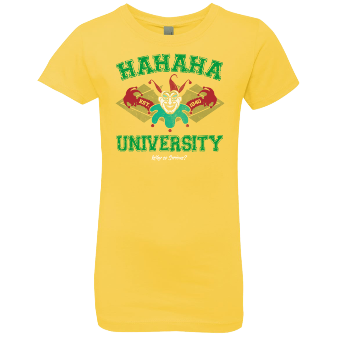 Hahaha University Girls Premium T-Shirt