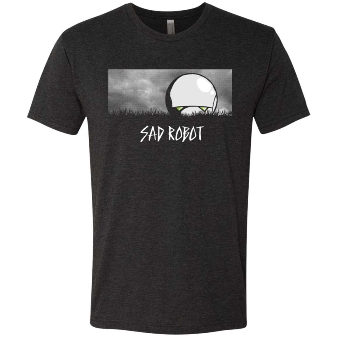 SAD ROBOT Men's Triblend T-Shirt