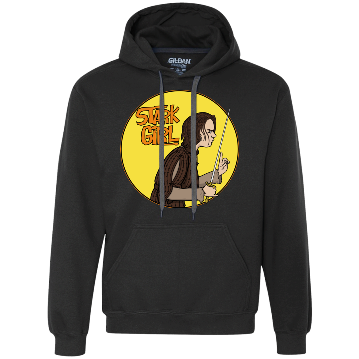 Stark girl Premium Fleece Hoodie