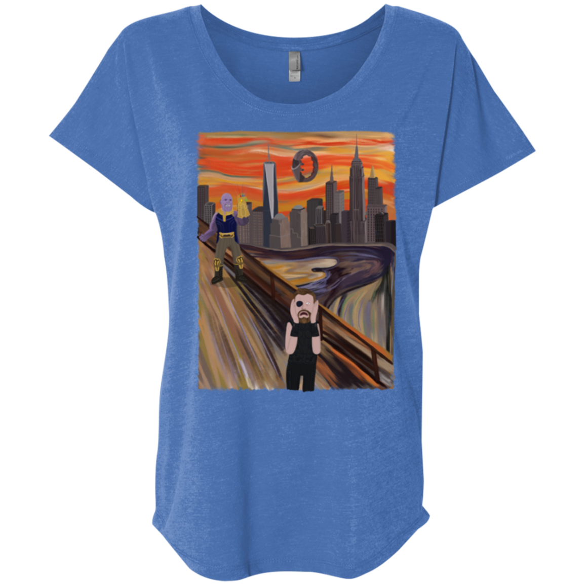 Thunder Scream Triblend Dolman Sleeve