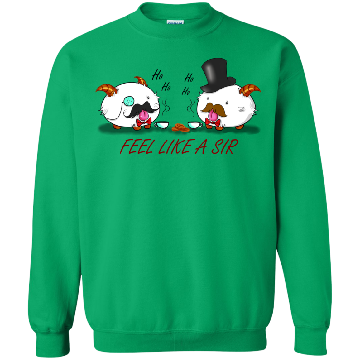 Poros like a sir Crewneck Sweatshirt