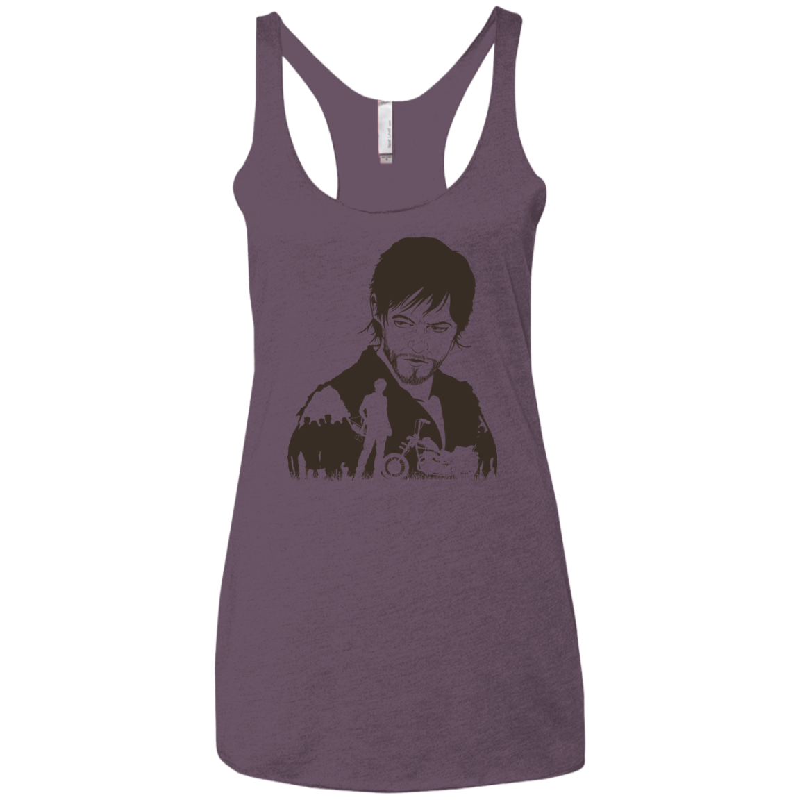 The Archer Women's Triblend Racerback Tank