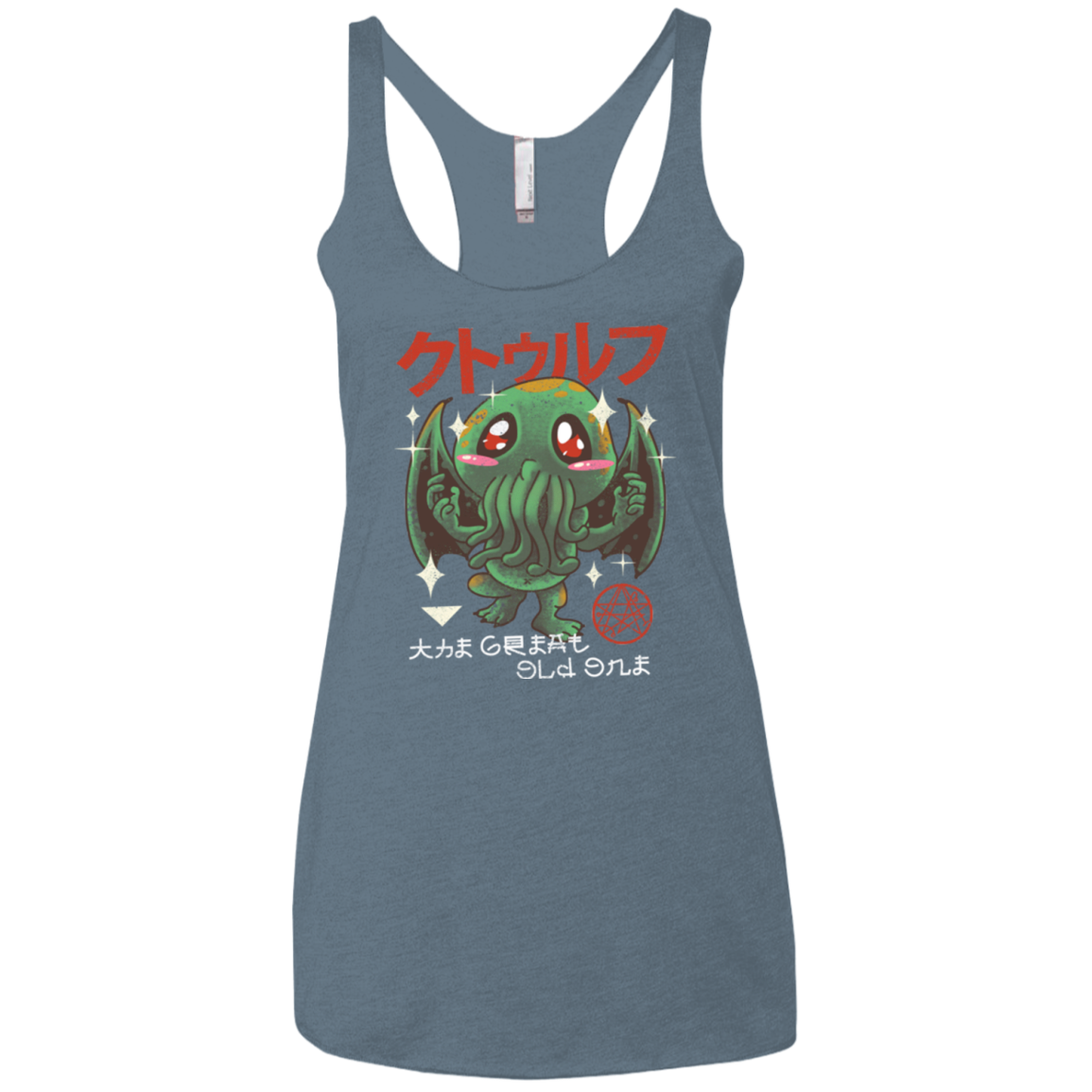 The Great Old Kawaii Women's Triblend Racerback Tank