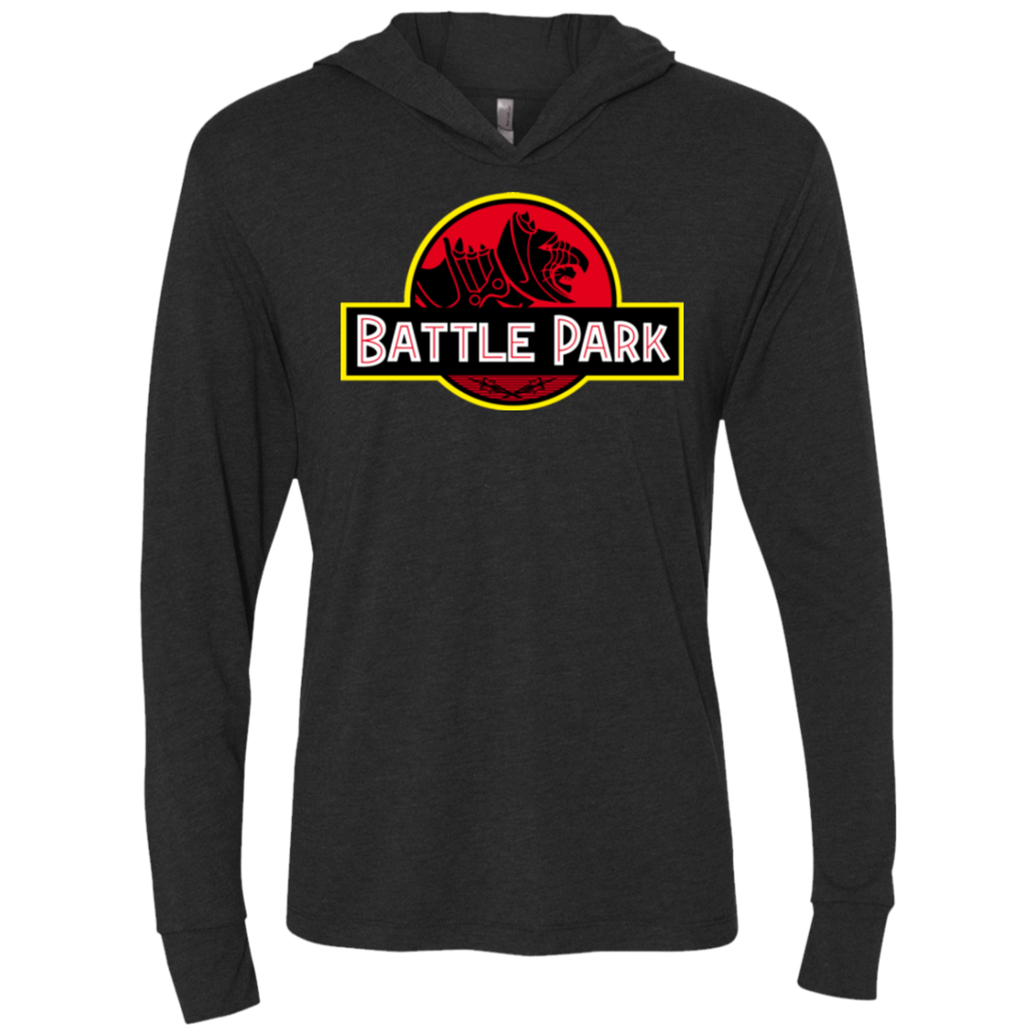 Battle Park Triblend Long Sleeve Hoodie Tee
