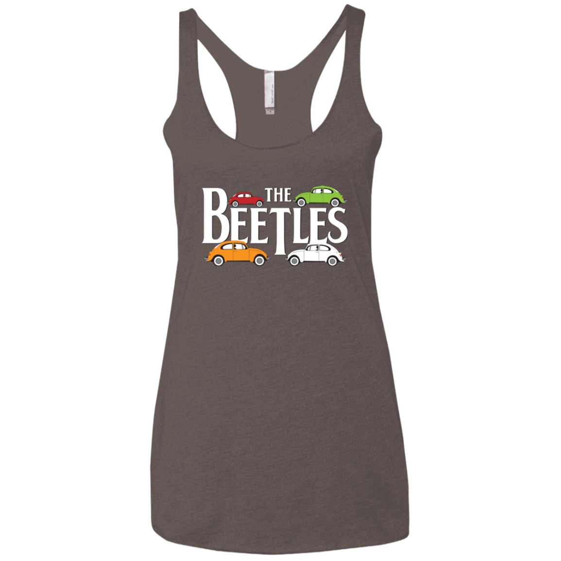 The Beetles Women's Triblend Racerback Tank