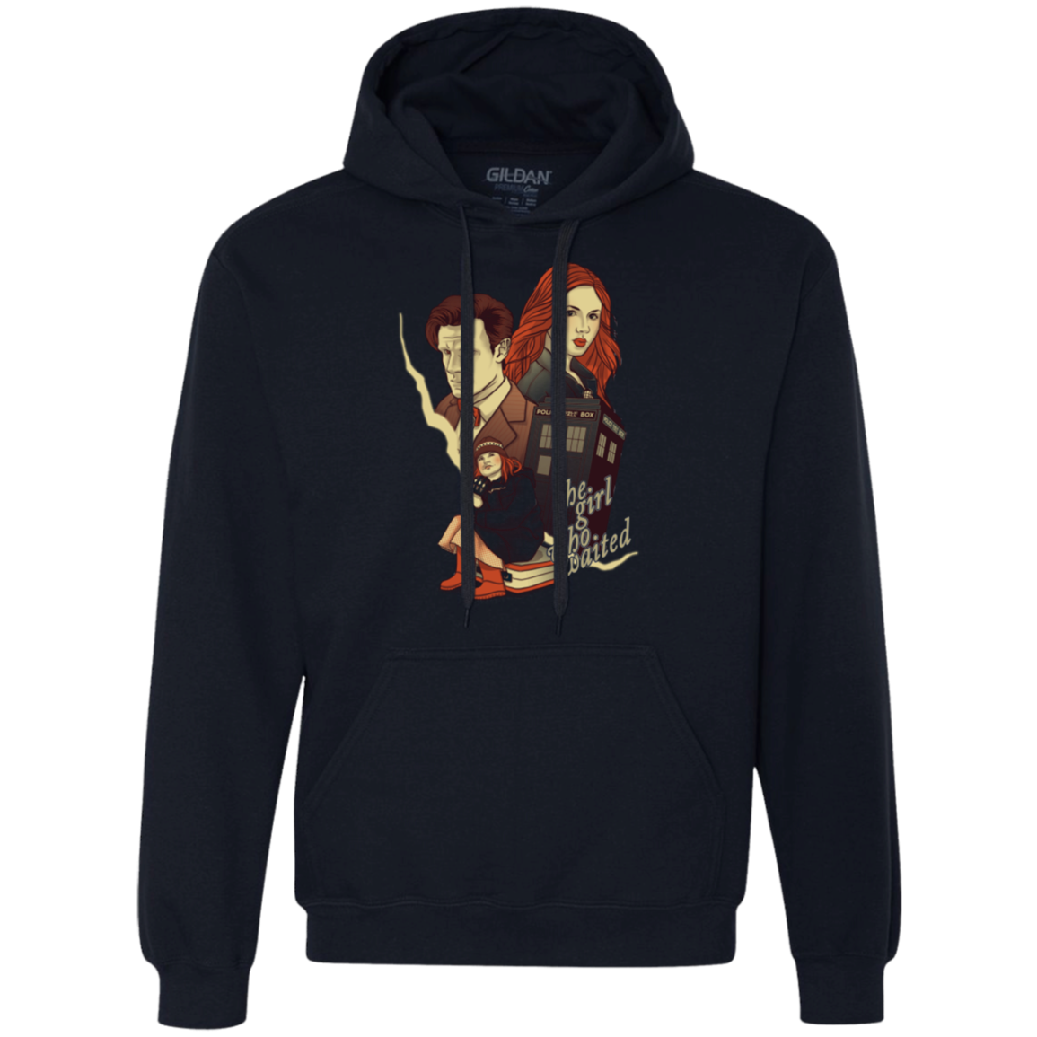 The Girl who waited Premium Fleece Hoodie