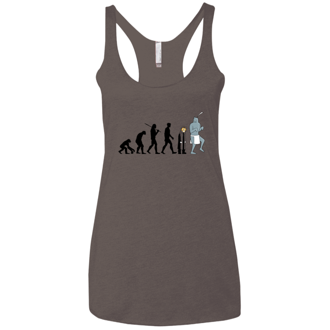 Don't Call Me Shorty Women's Triblend Racerback Tank