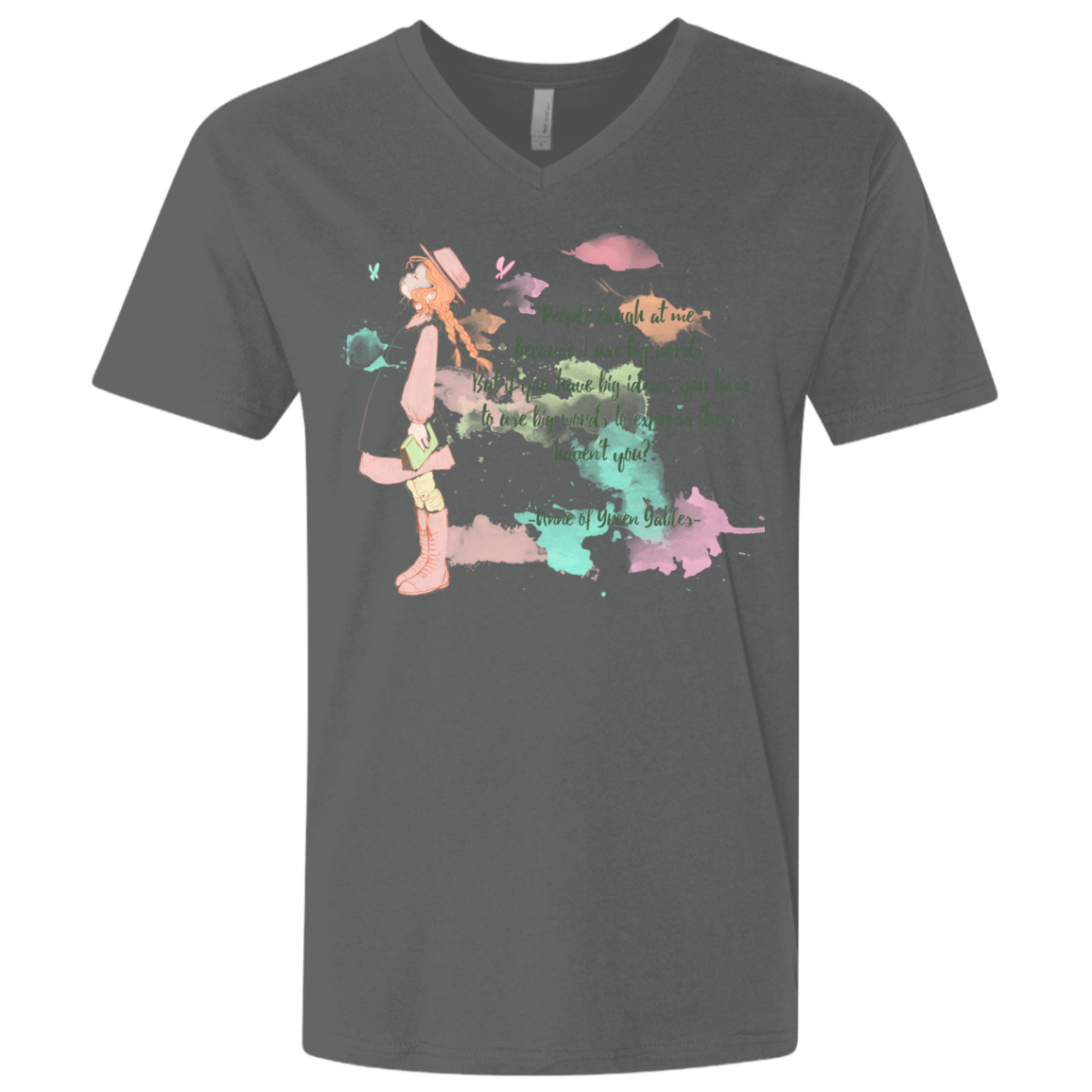 Anne of Green Gables 3 Men's Premium V-Neck