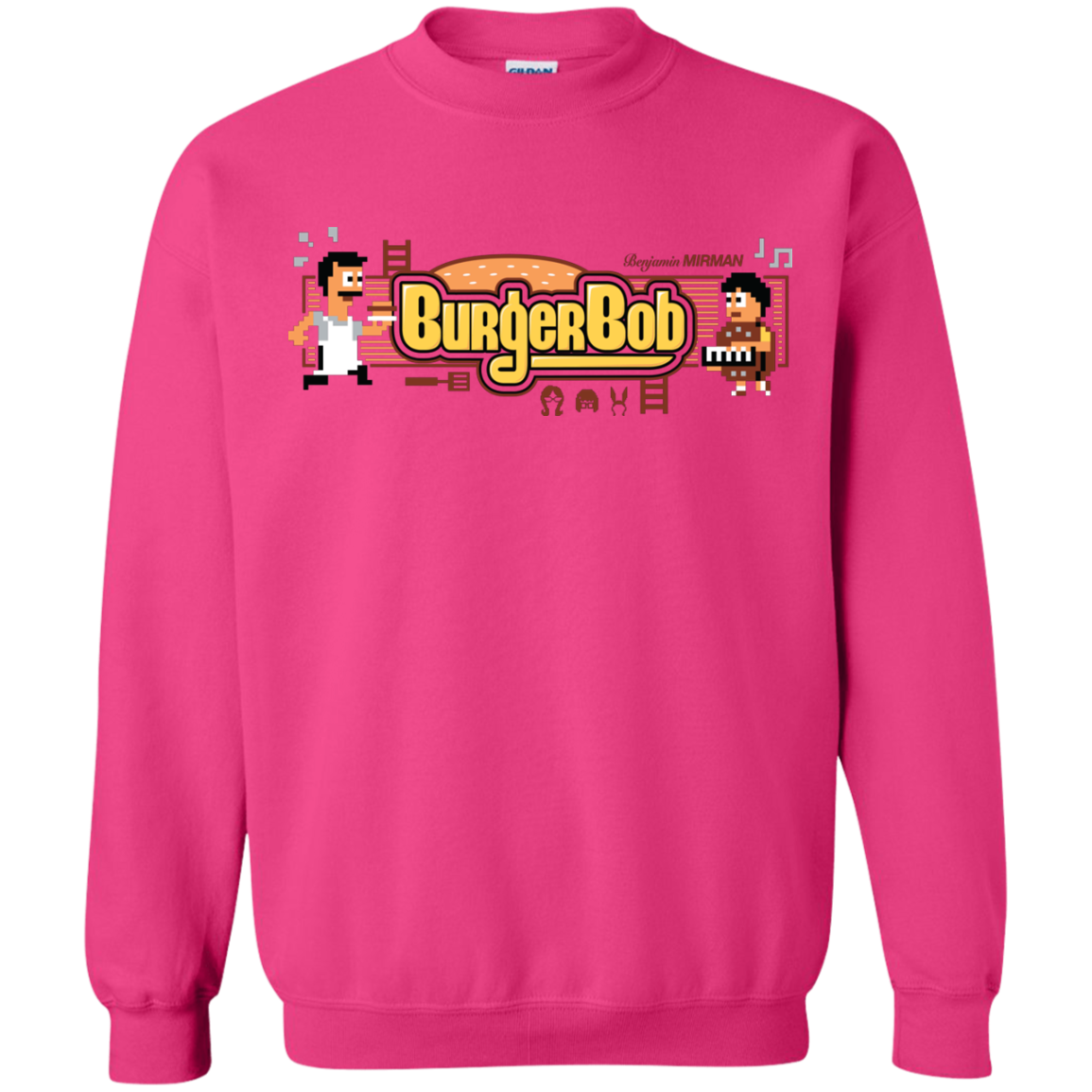 Burger Bob Crewneck Sweatshirt