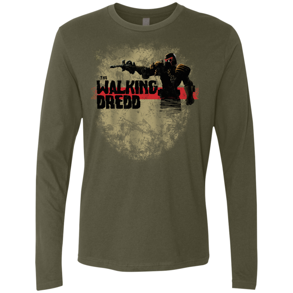 Walking Dredd Men's Premium Long Sleeve