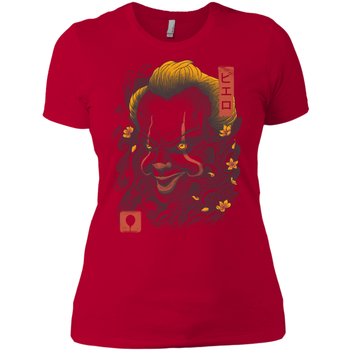 Oni Clown Mask Women's Premium T-Shirt