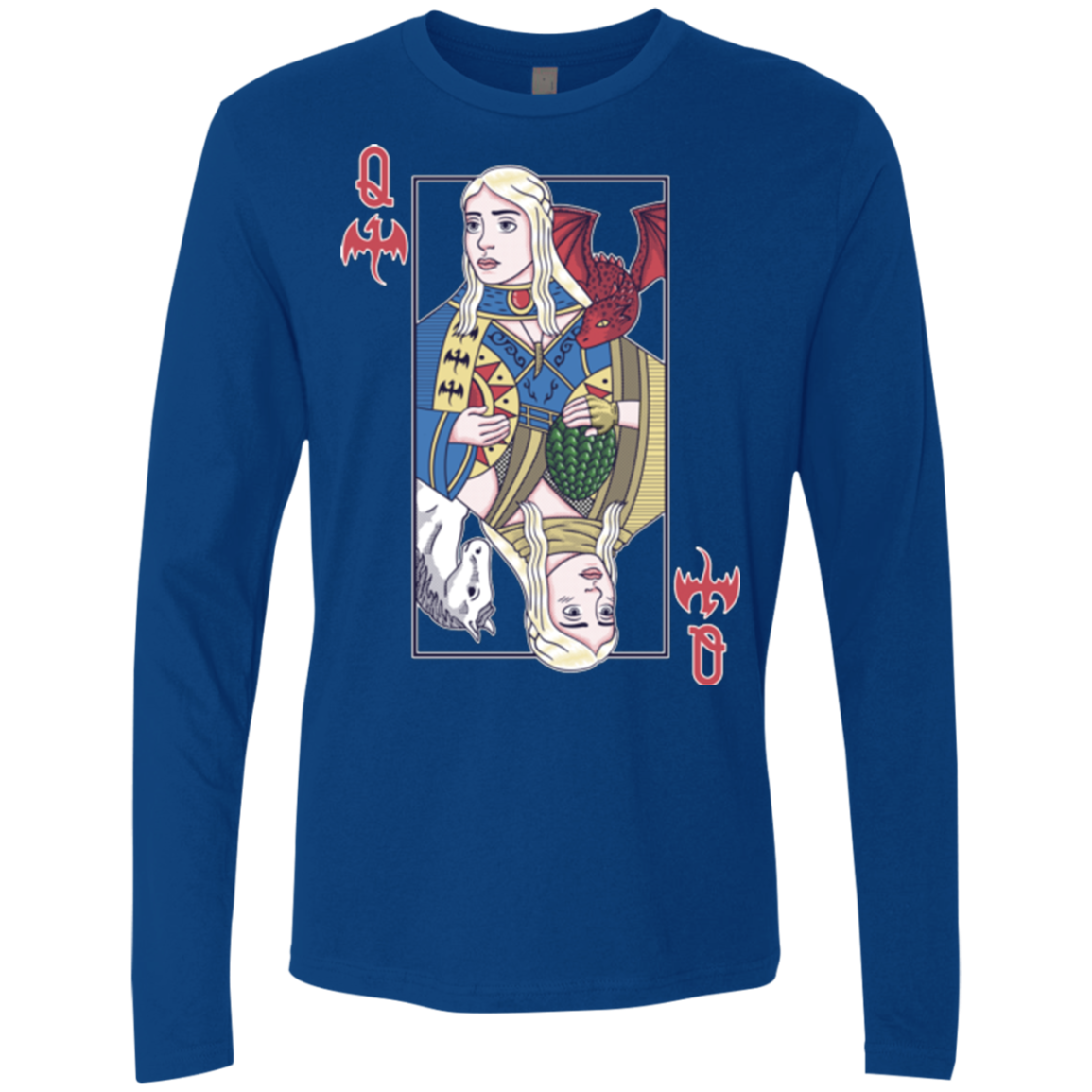 Queen of Dragons Men's Premium Long Sleeve