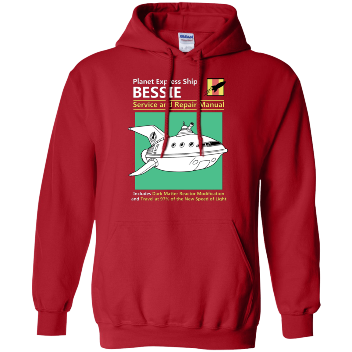 Bessie Service and Repair Manual Pullover Hoodie