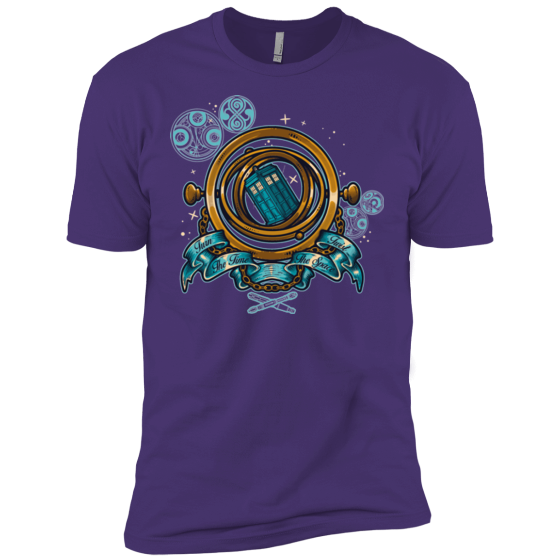 TURN THE TIME TWIST THE SPACE Men's Premium T-Shirt