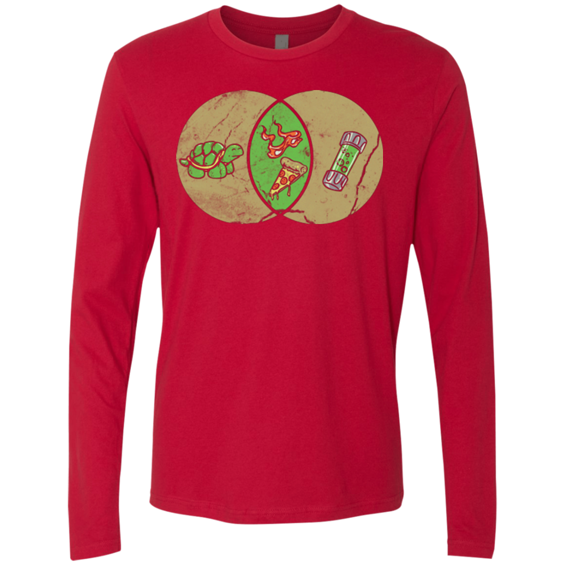 Mikey Diagram Men's Premium Long Sleeve