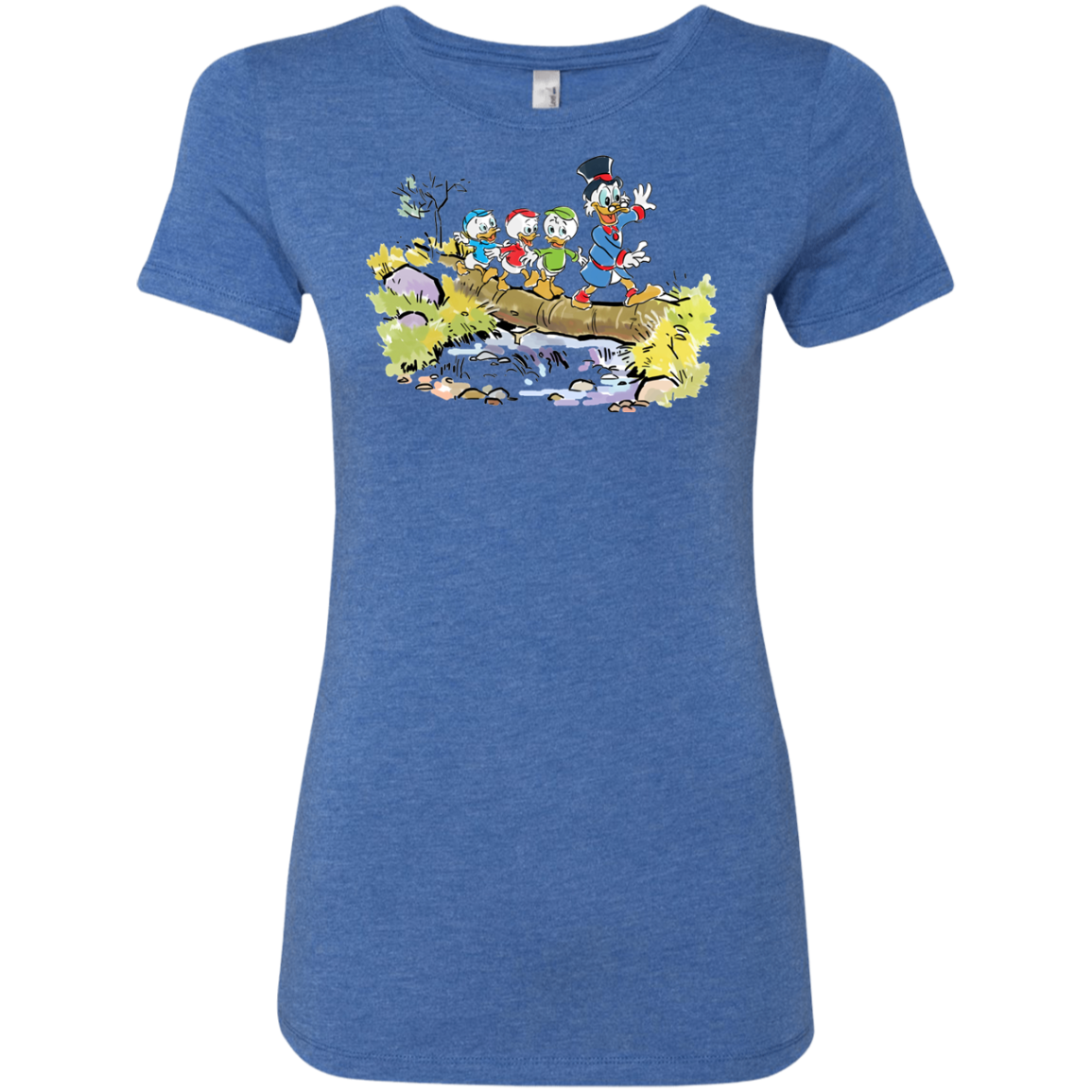 Duck Tails Women's Triblend T-Shirt