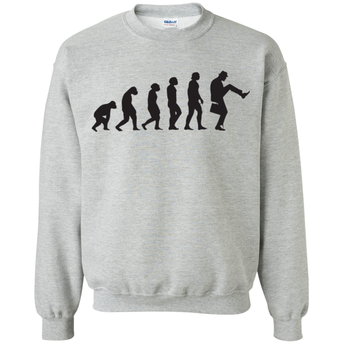 Walking Evolution Crewneck Sweatshirt