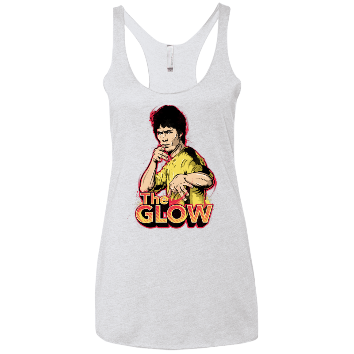 The Glow Women's Triblend Racerback Tank