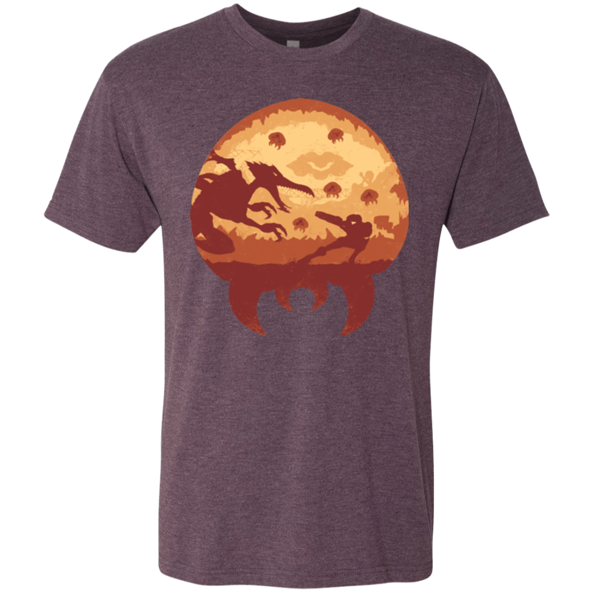 Escape from Zebes Men's Triblend T-Shirt