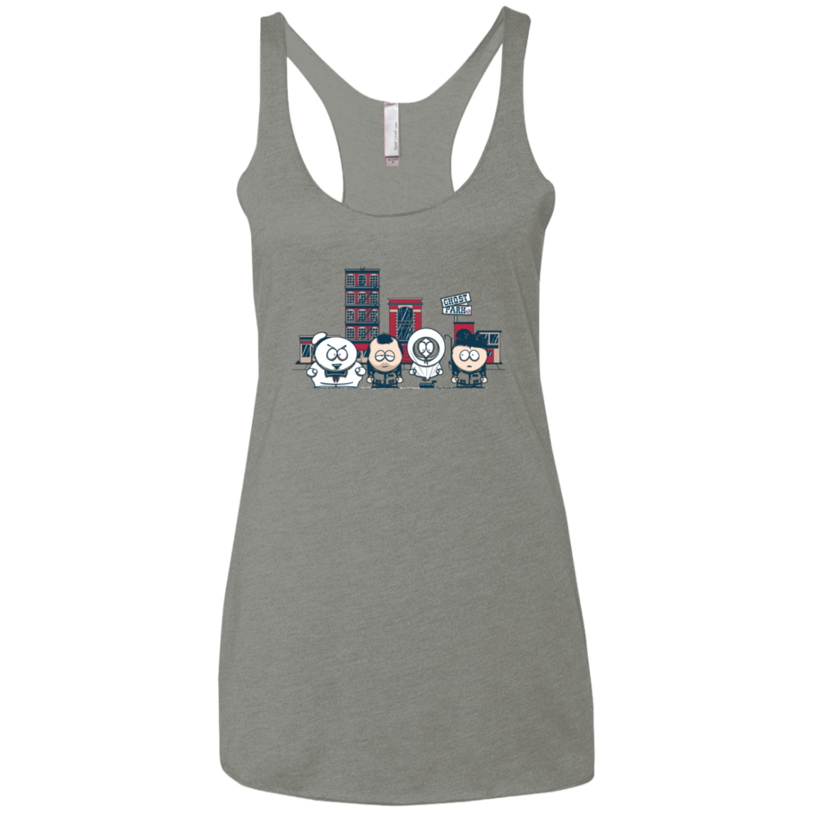 GHOST PARK Women's Triblend Racerback Tank