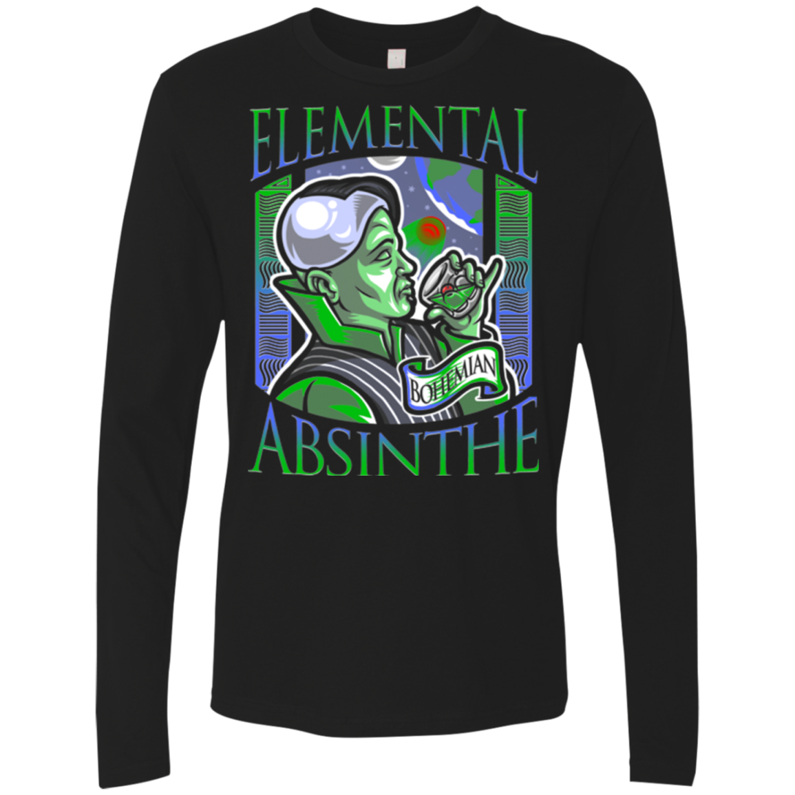 Elemental Absinthe Men's Premium Long Sleeve