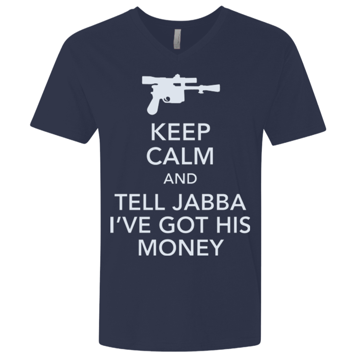 Tell Jabba (2) Men's Premium V-Neck