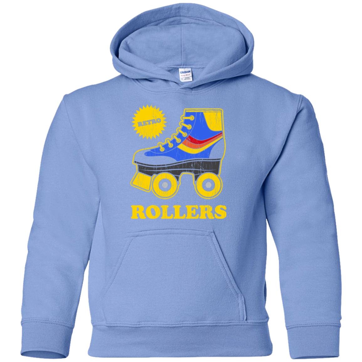 Retro rollers Youth Hoodie