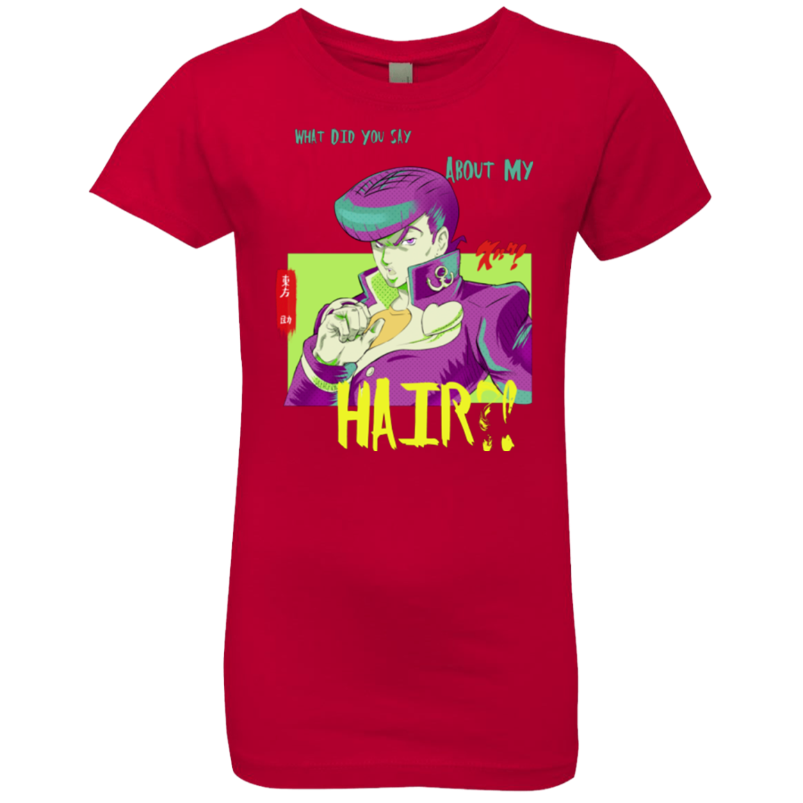 Jojo Josuke Bizarre Adventure Girls Premium T-Shirt