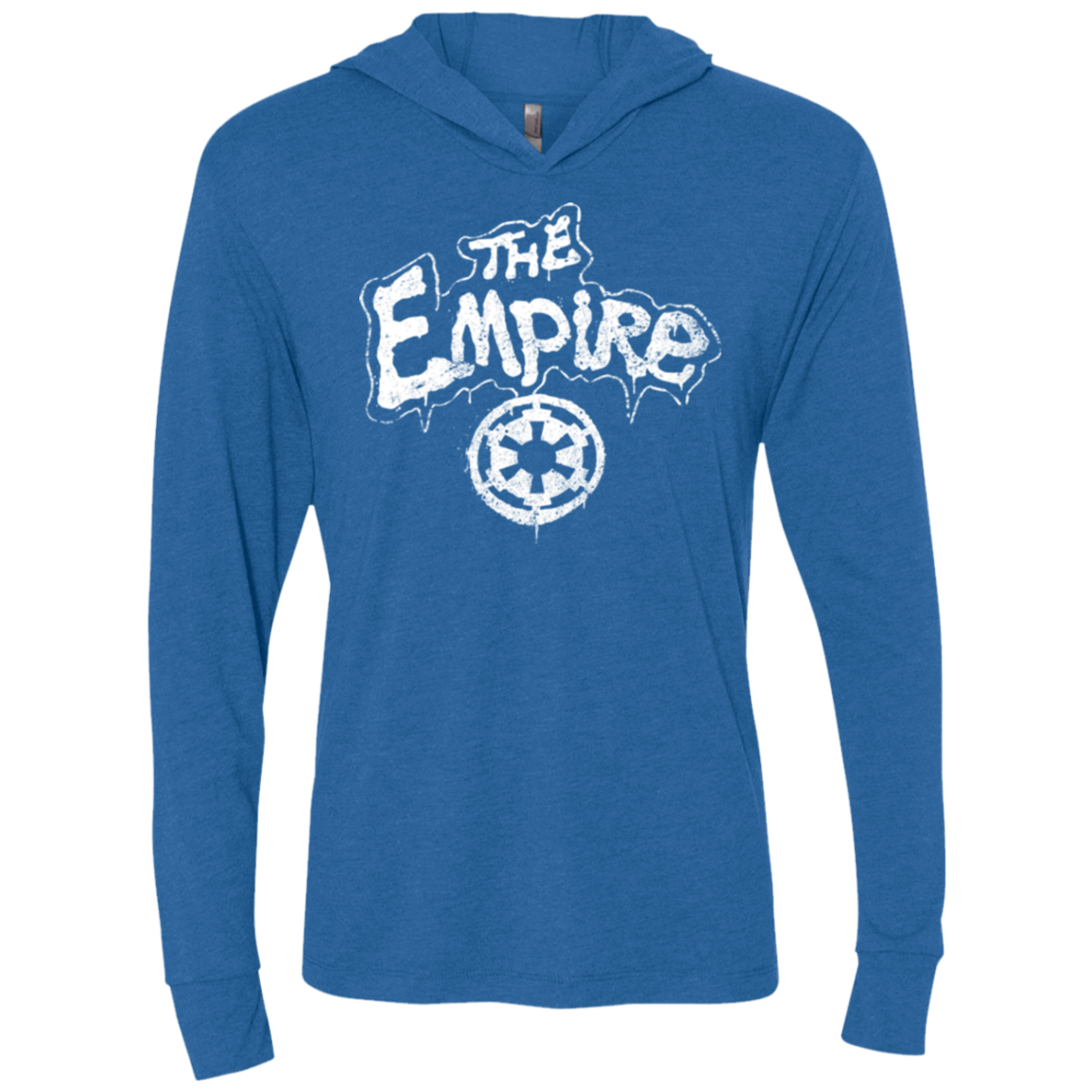 The Empire Triblend Long Sleeve Hoodie Tee