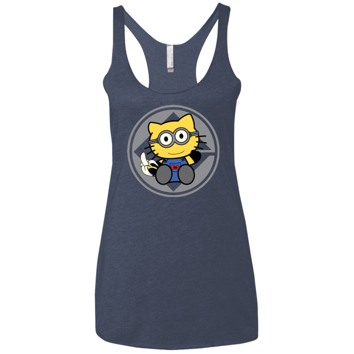Hello Banana Women's Triblend Racerback Tank