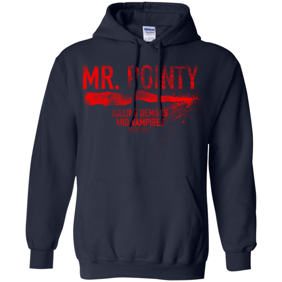 Mr Pointy Pullover Hoodie