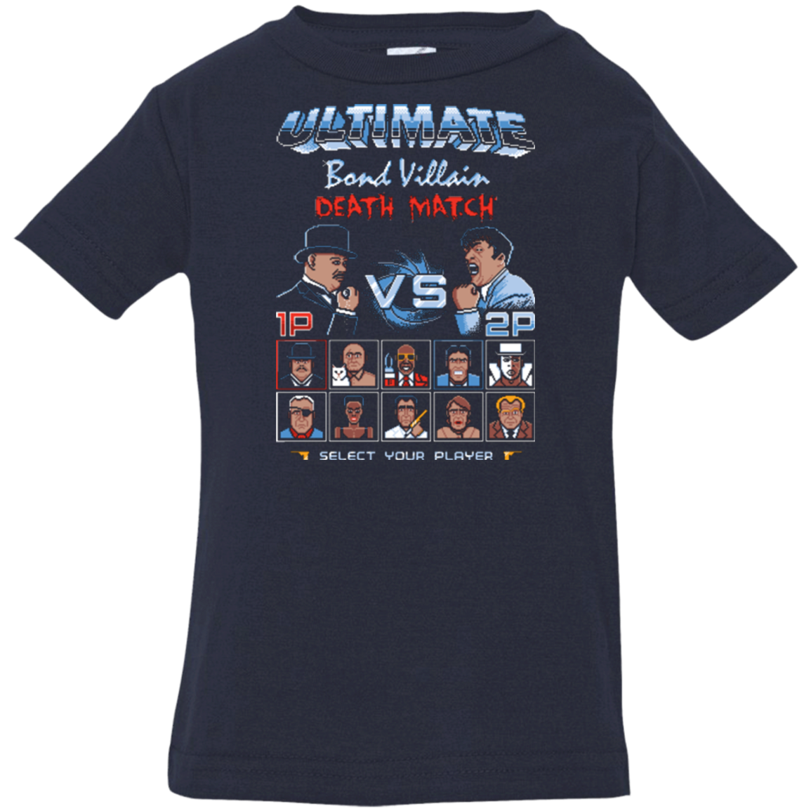 Bond Villain Death Match Infant Premium T-Shirt