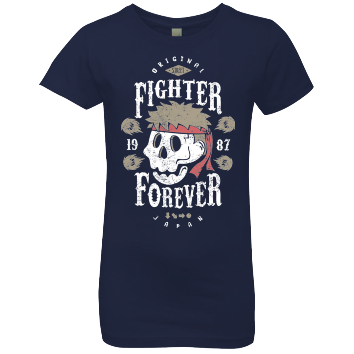 Fighter Forever Ryu Girls Premium T-Shirt