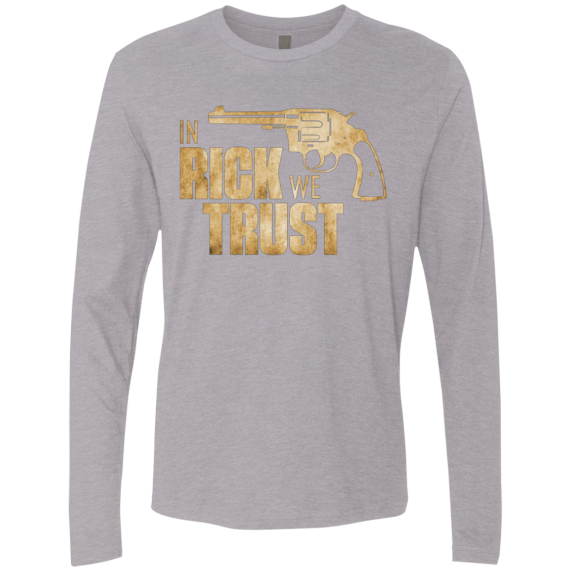 In Rick We Trust Men's Premium Long Sleeve