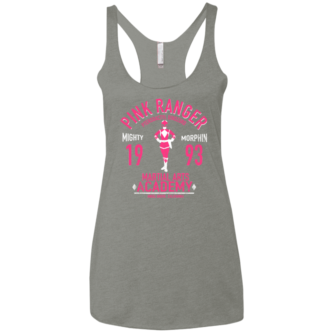 Pterodactyl Ranger Women's Triblend Racerback Tank