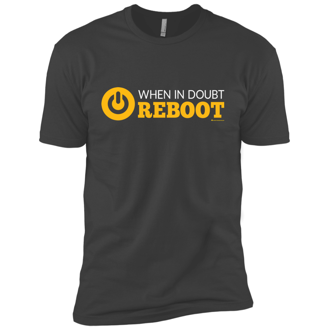 When In Doubt Reboot Boys Premium T-Shirt