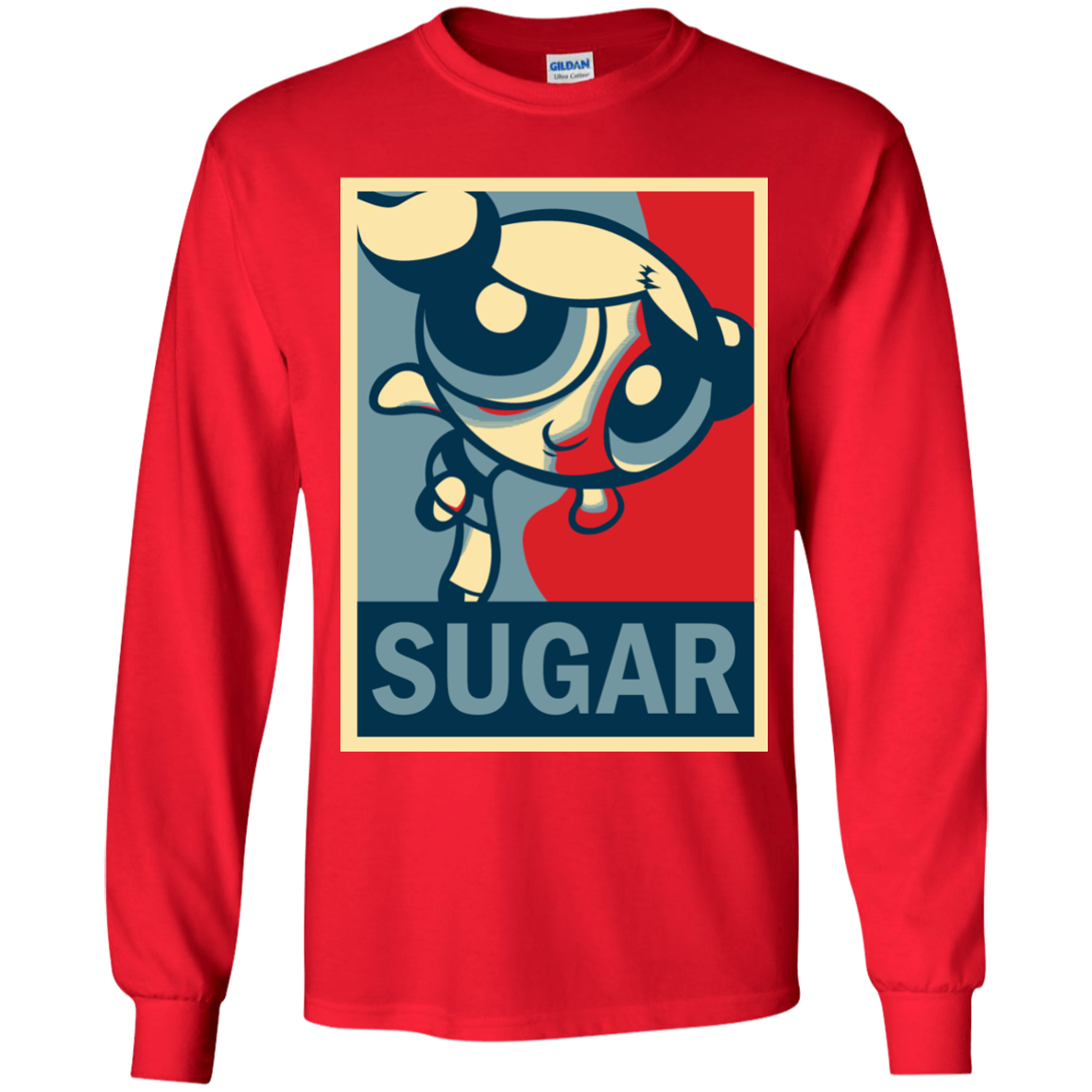 Sugar Powerpuff Youth Long Sleeve T-Shirt