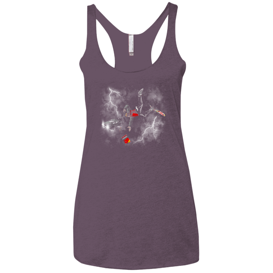 Get the almnanac wipe away the debt Women's Triblend Racerback Tank