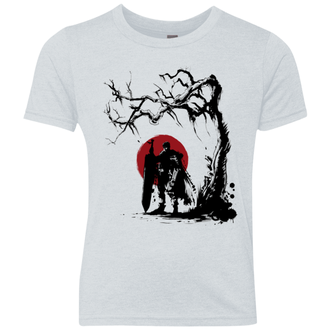 Black Swordsman under the sun Youth Triblend T-Shirt