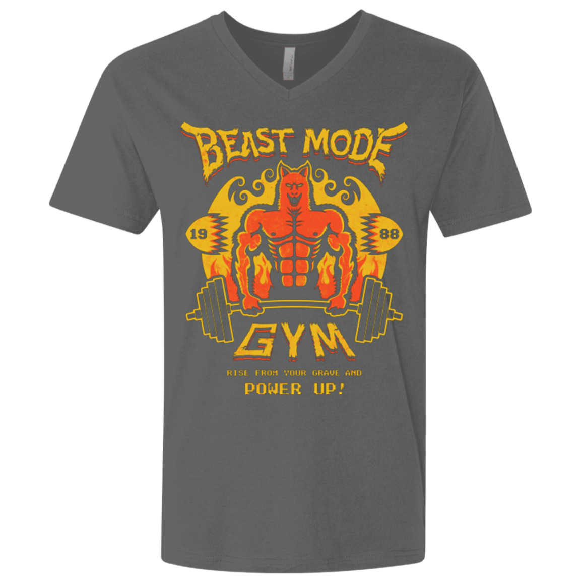 Beast Mode Gym Men's Premium V-Neck