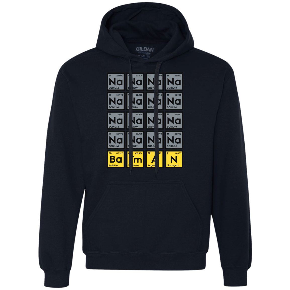 Batmanium Premium Fleece Hoodie